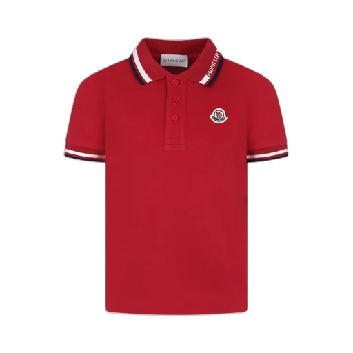 Logo Patch Polo Shirt