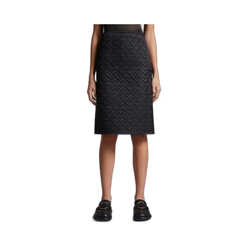 Quilted Midi Skirt