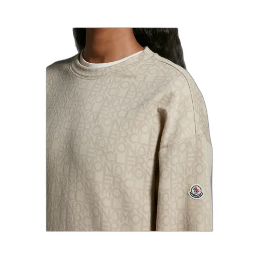 Logo Patch Crewneck Sweatshirt