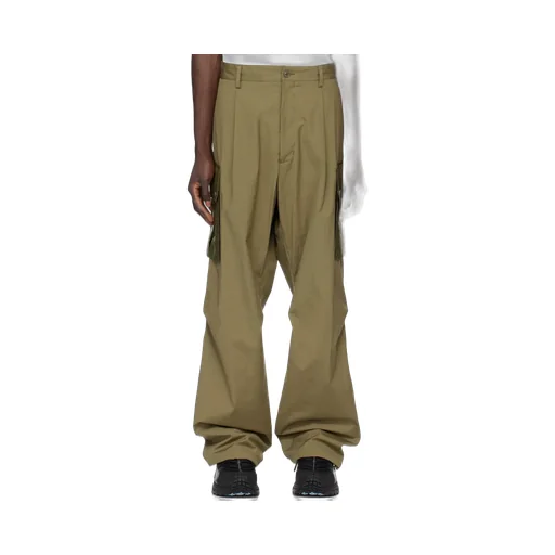 Logo Patch Cargo Pants