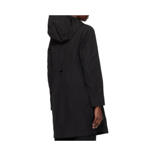 Laerte Logo Patch Hooded Coat