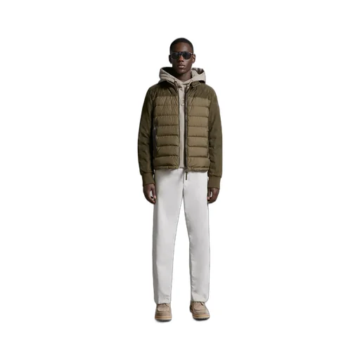 Elasticated-Waist Corduroy Trousers