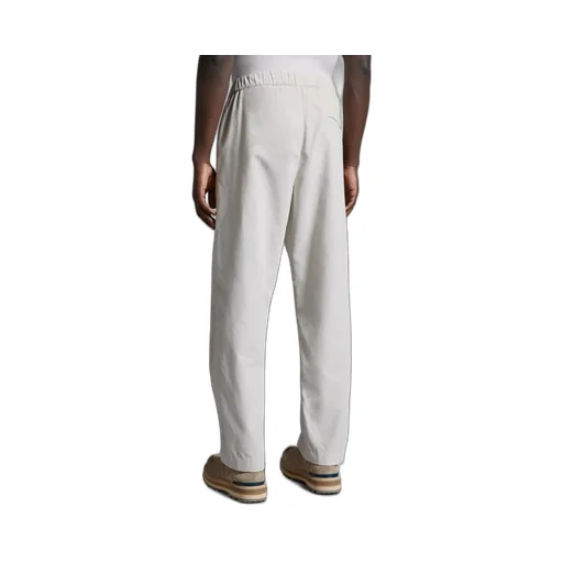 Elasticated-Waist Corduroy Trousers