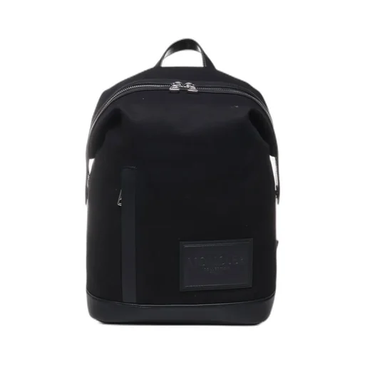 Logo Patch Two-Way Zip Backpack