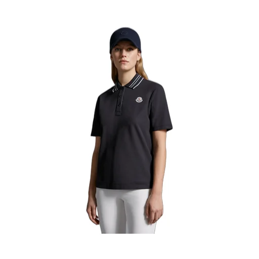 Logo Patch Short-Sleeved Polo Shirt