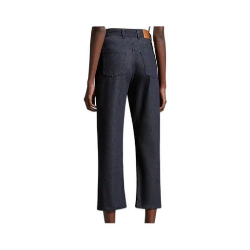 High Waist Straight Cut Trousers
