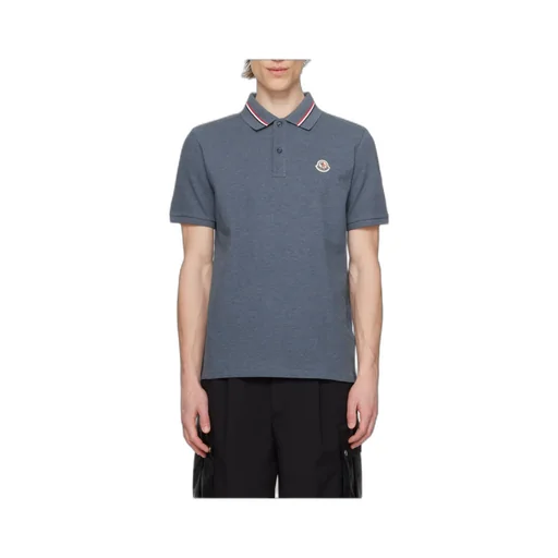 Logo Patch Short-Sleeved Polo Shirt