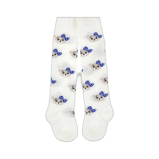 Teddy Bear Pattern Tights