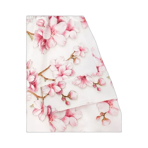 Floral Print Cotton Girl Shorts