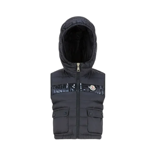 Logo-Patch Zip-Up Padded Gilet