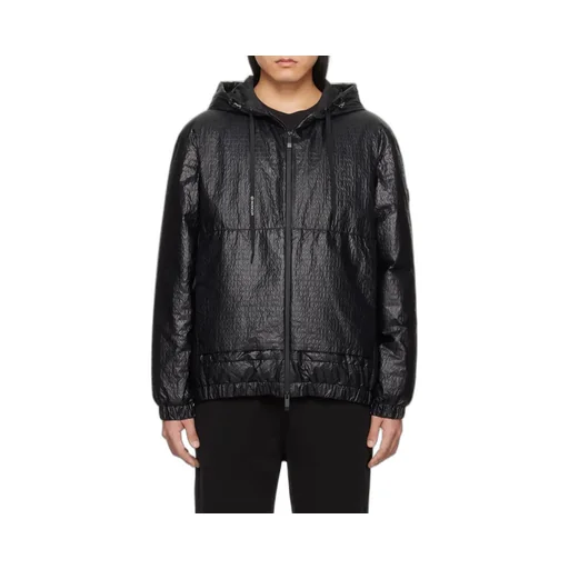 Zip-Up Drawstring Hooded Jacket