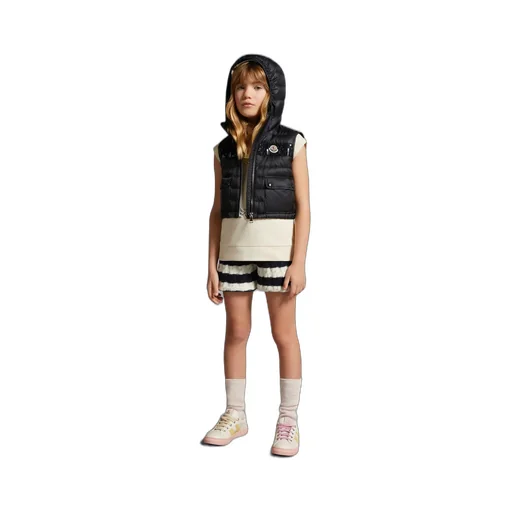 Logo-Patch Zip-Up Padded Gilet