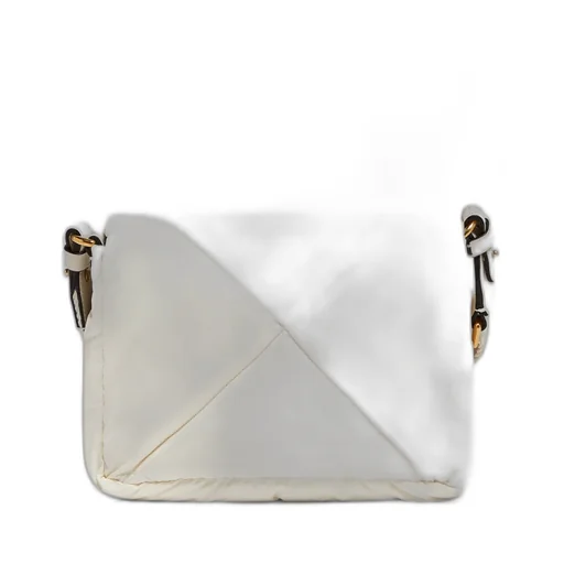 Puf Twist-Lock Mini Crossbody Bag