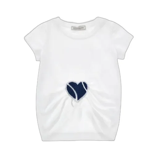 Heart Appliqué T-Shirt