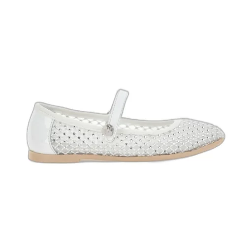 Crystal-Embellished Ballet Flats