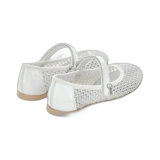Crystal-Embellished Ballet Flats