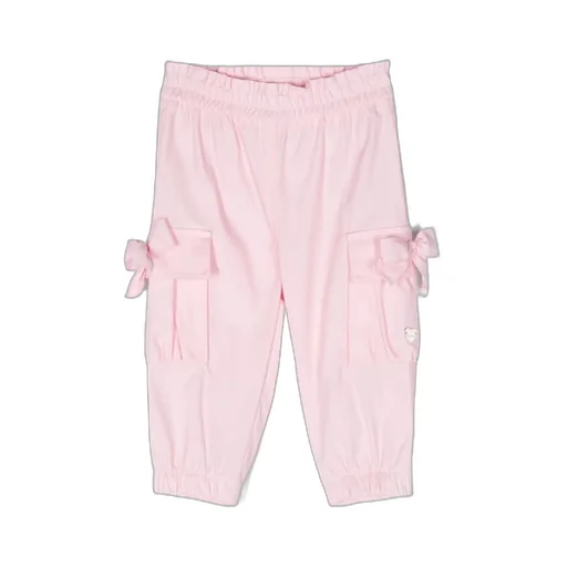 Bow-Detail Cargo Trousers