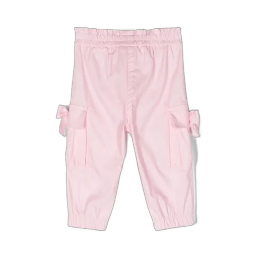 Bow-Detail Cargo Trousers