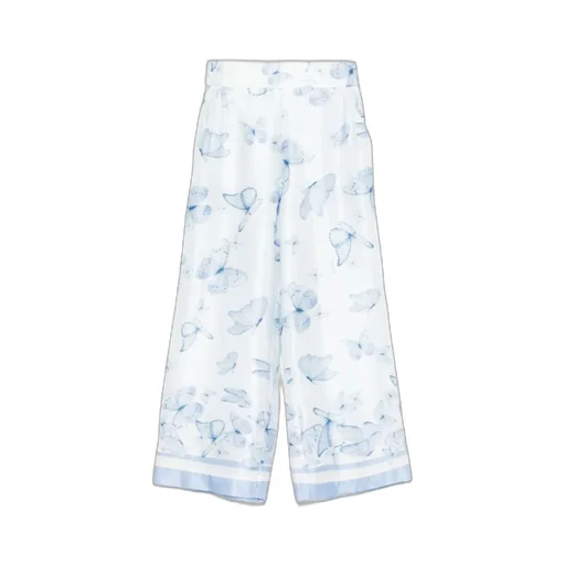 Butterfly-Print Trousers