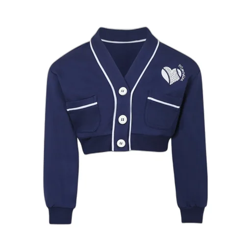 Cropped Cardigan Sweater