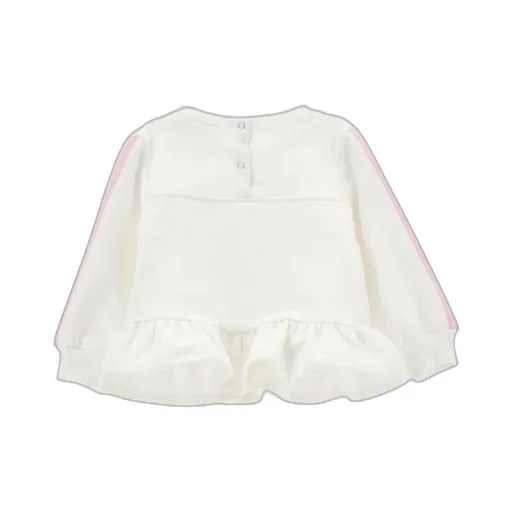 Teddy Bear Print Cotton Sweatshirt
