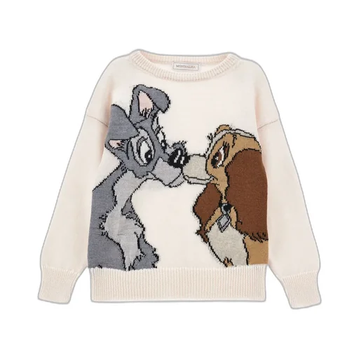 X Disney Lady And The Tramp Intarsia Jumper