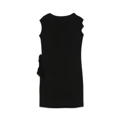 Ruffled-Trim Dress