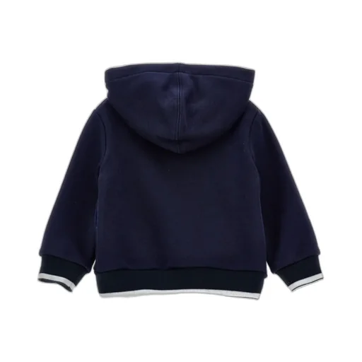 Zip-Up Hoodie With Animal Print