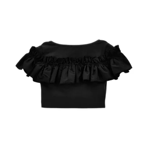 Ruffled T-Shirt
