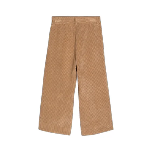 Corduroy Straight-Leg Trousers