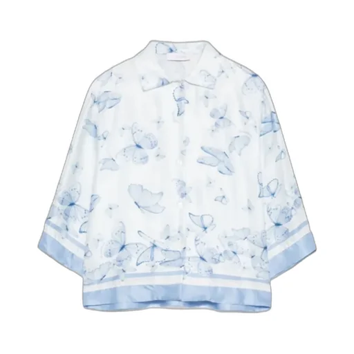 Butterfly-Print Shirt