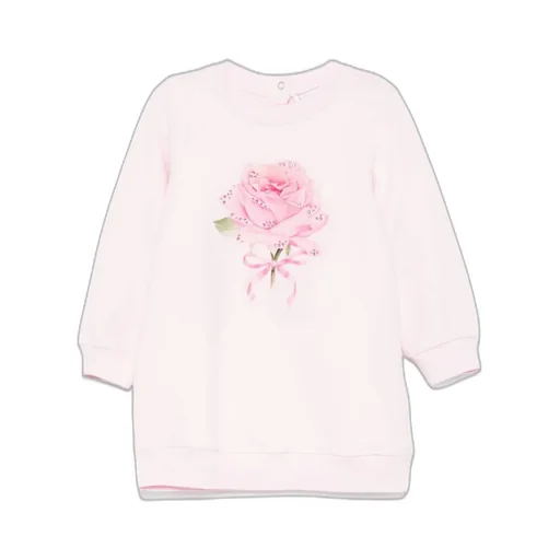 Rose Print Dress