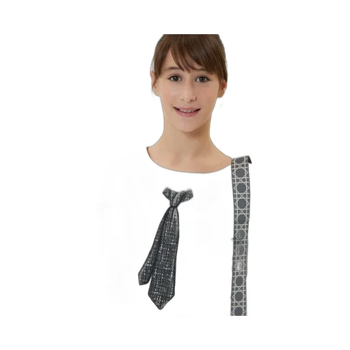 Tie-Print Cotton T-Shirt