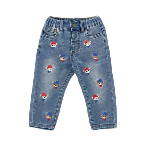 Elastic Waist Jeans