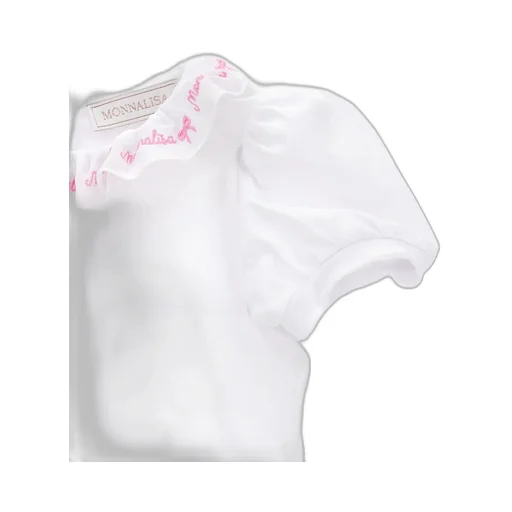 Ruffle-Collar Stretch-Cotton Body