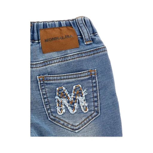 Elastic Waist Jeans