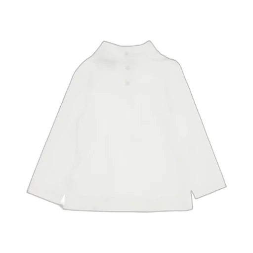 Logo Long-Sleeved High-Collar T-Shirt