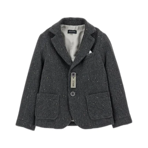 Single-Breasted Notched Blazer