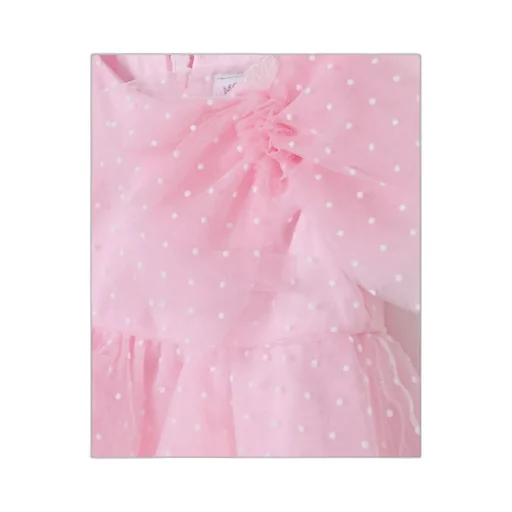 Point D’Esprit Flared Dress