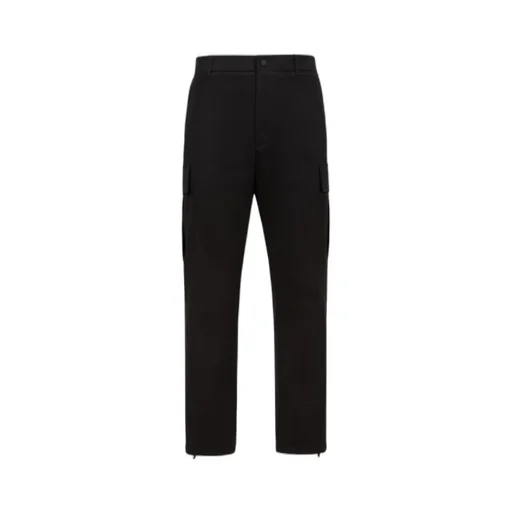 Logo Patch Cargo Pants
