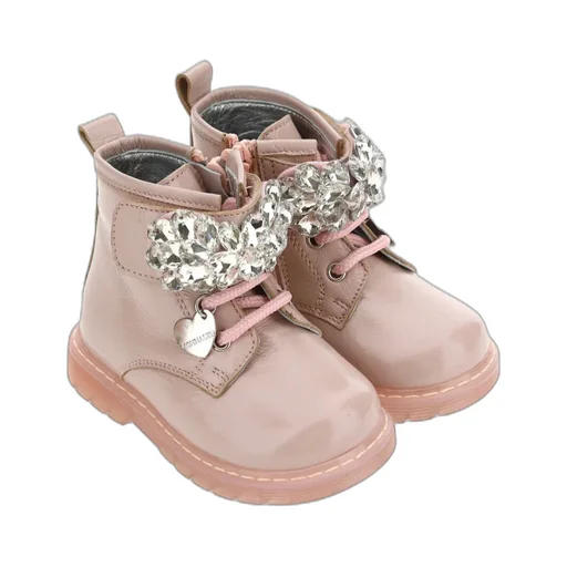 Water Diamond Decorated Short Boots