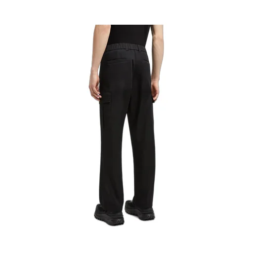 Logo Patch Cargo Pants