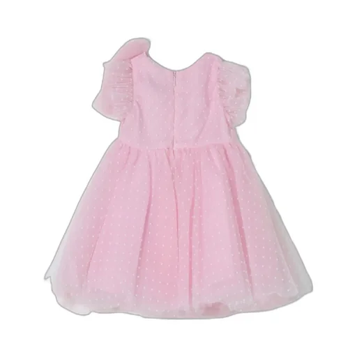 Point D’Esprit Flared Dress