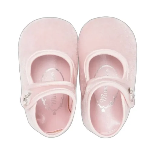 Heart Buckle-Fastening Ballerinas