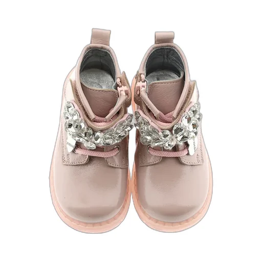 Water Diamond Decorated Short Boots