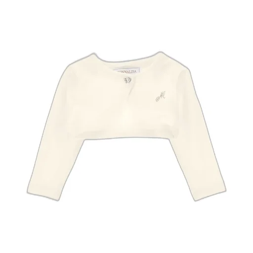 Logo-Embellished Cropped Cardigan