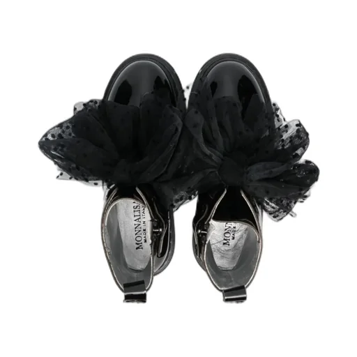 Ruffle-Detail Ankle Boots