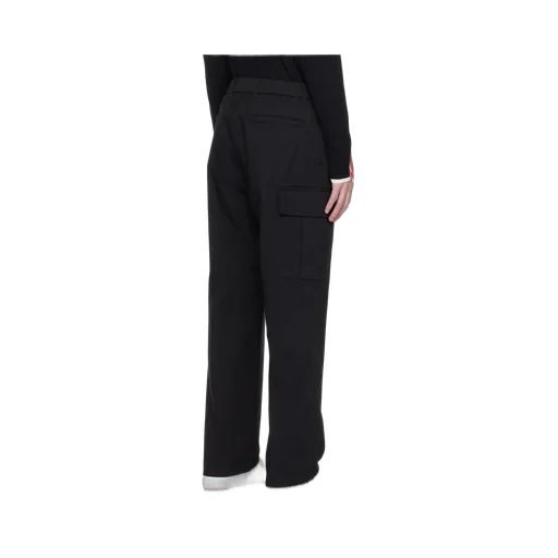 Logo Patch Cargo Pants