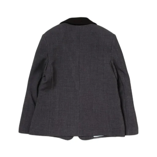 Logo-Plaque Single Breasted Tailored Blazer
