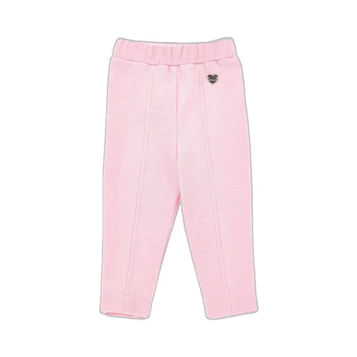 Heart-Appliqué Track Pants
